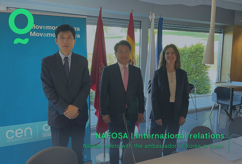 Nafosa se reúne con el embajador de Corea en España